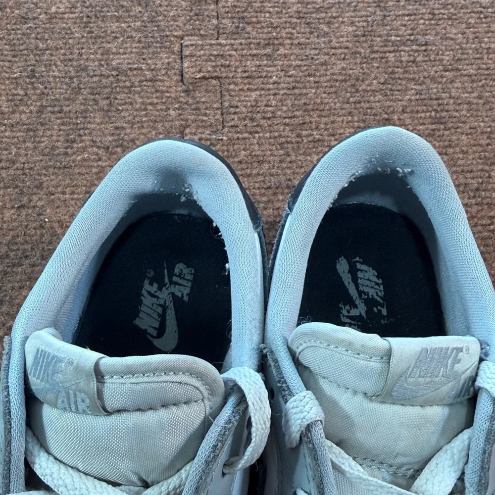 A- shoes Nike Air Jordan 1 Low OG Shadow 2.0 Grey Black White CZ0858-110 Kids 6Y